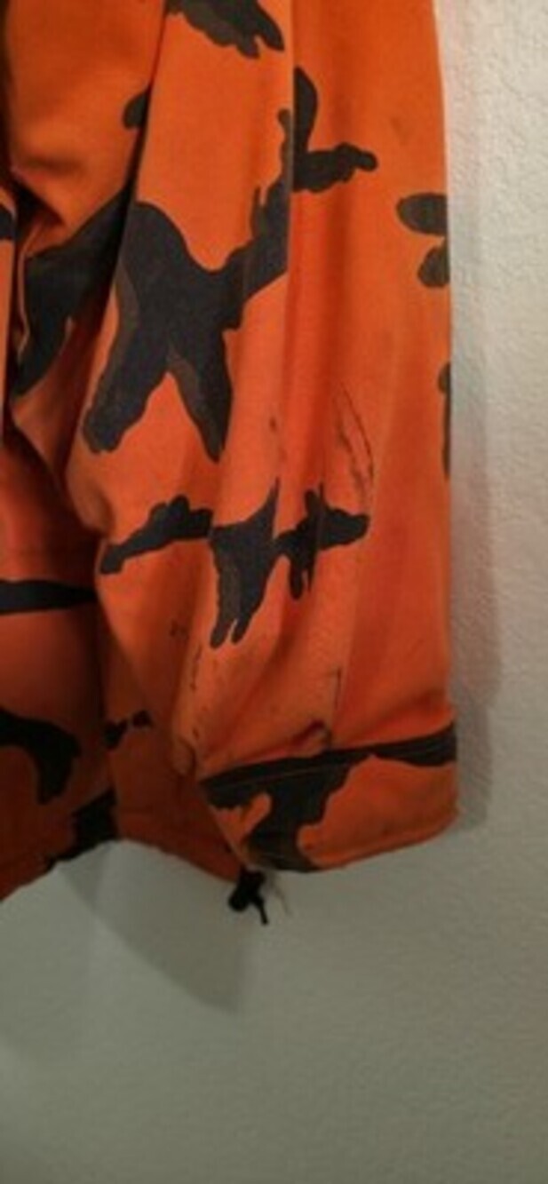 Field & Stream Hooded Blaze Orange Camo Hunting Coat Jacket Mens Size XL, Deer - Picture 11 of 13